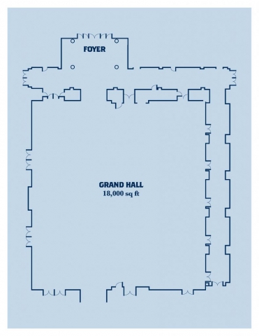 Floor Plans - Grand Hall